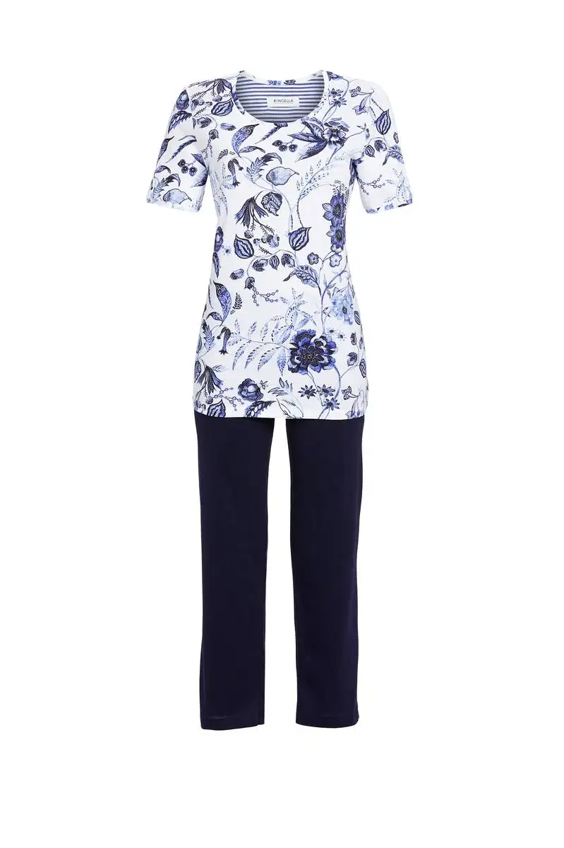 Ringella pyjama 7/8 broek schattenblau 5211215