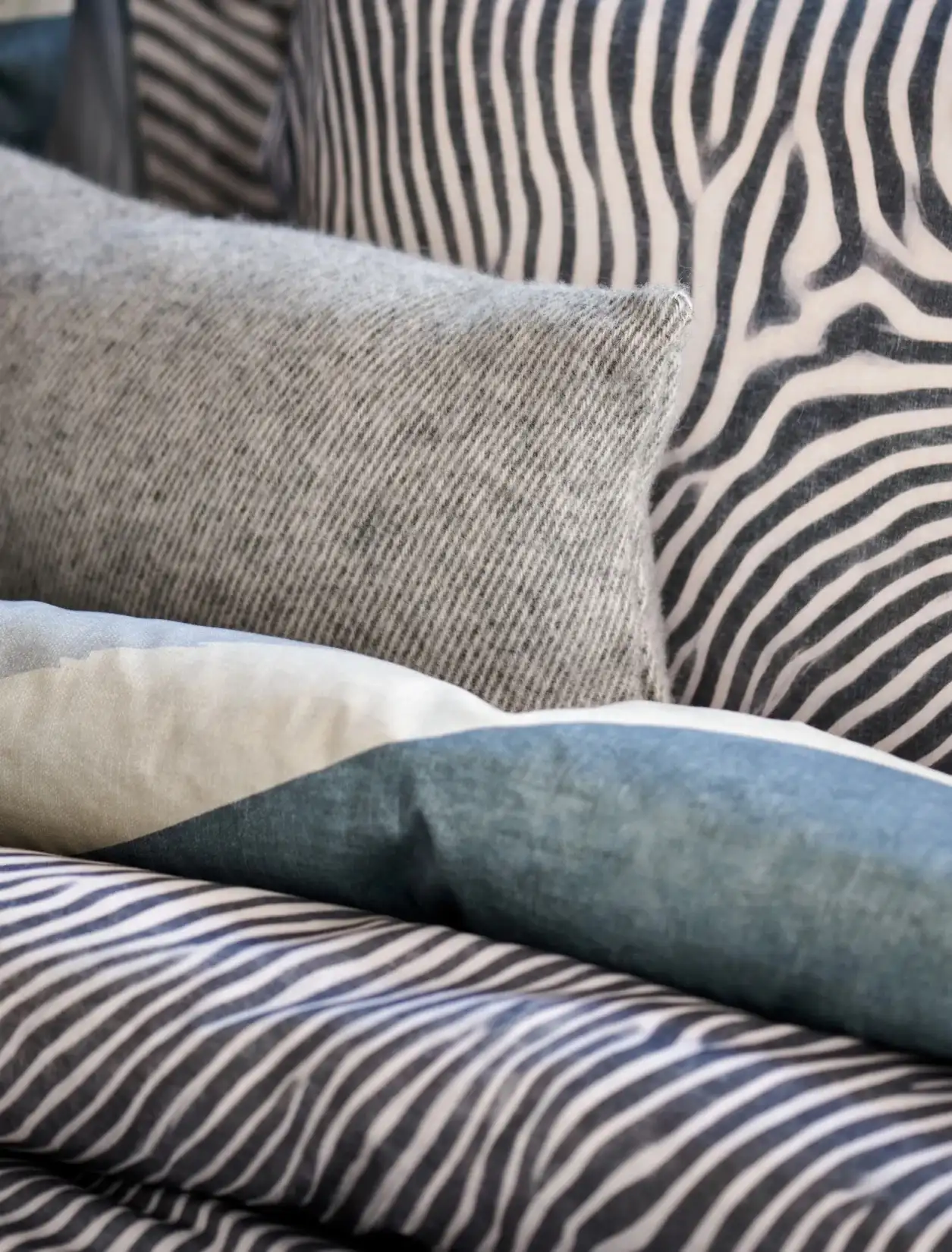 Vandyck dekbedovertrek Stumble satijn faded denim - Afbeelding 3