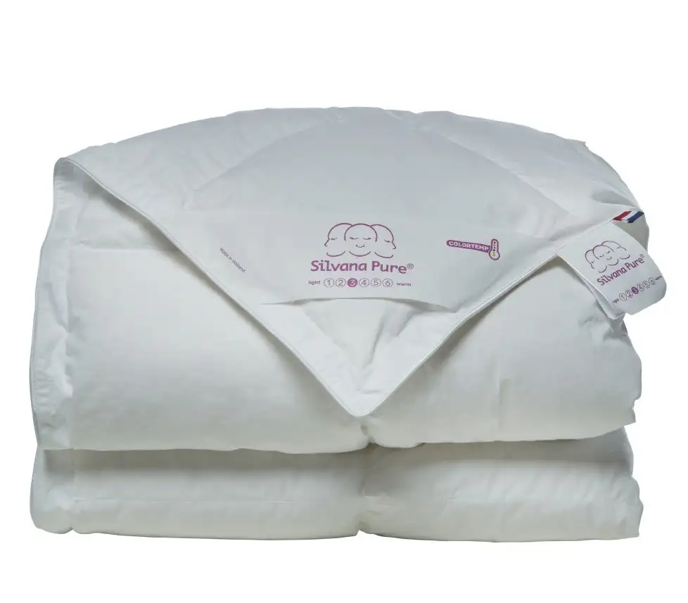 Silvana Pure Colortemp® donzen dekbed lente-herfst paars