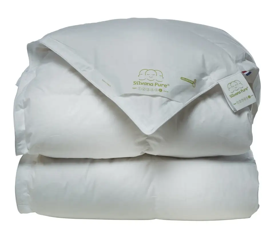 Silvana Pure Colortemp® donzen dekbed winter groen