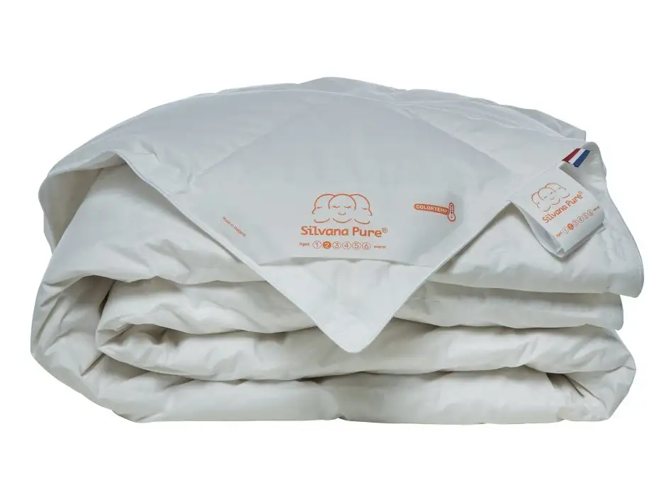 Silvana Pure Colortemp® donzen dekbed zomer oranje