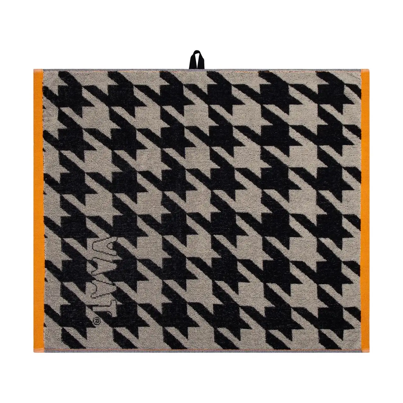 Vaat Amsterdam theedoek I Love Pied de Poule black sand - Afbeelding 2