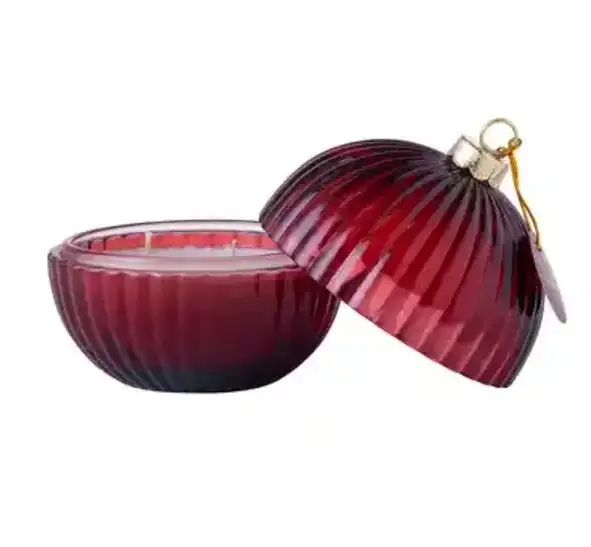 Ted Sparks geurkaars kerstbal Spiced Orange & Clove - Afbeelding 2