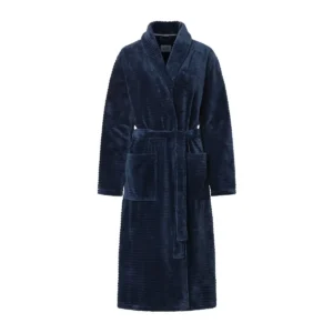 Ten Cate Comfort Wear badjas Stripe smokey teal