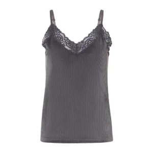 Ten Cate Comfort Wear spaghetti top kant warm grey