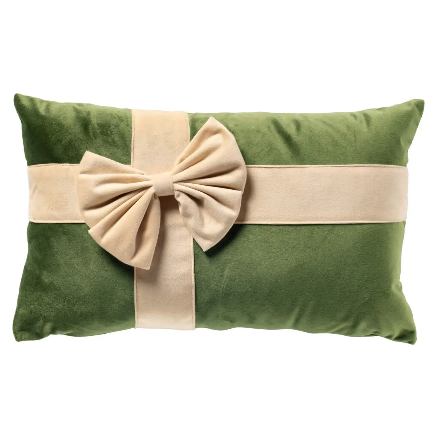 Textino sierkussen Cuddle Gift 30x50 bronze green