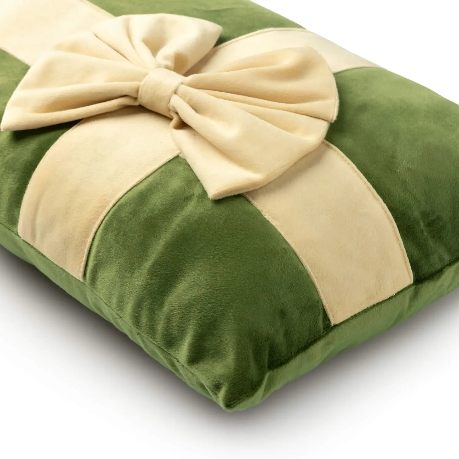 Textino sierkussen Cuddle Gift 30x50 bronze green - Afbeelding 3