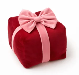 Textino sierkussen Cuddle Giftbox 20x20x18cm peony