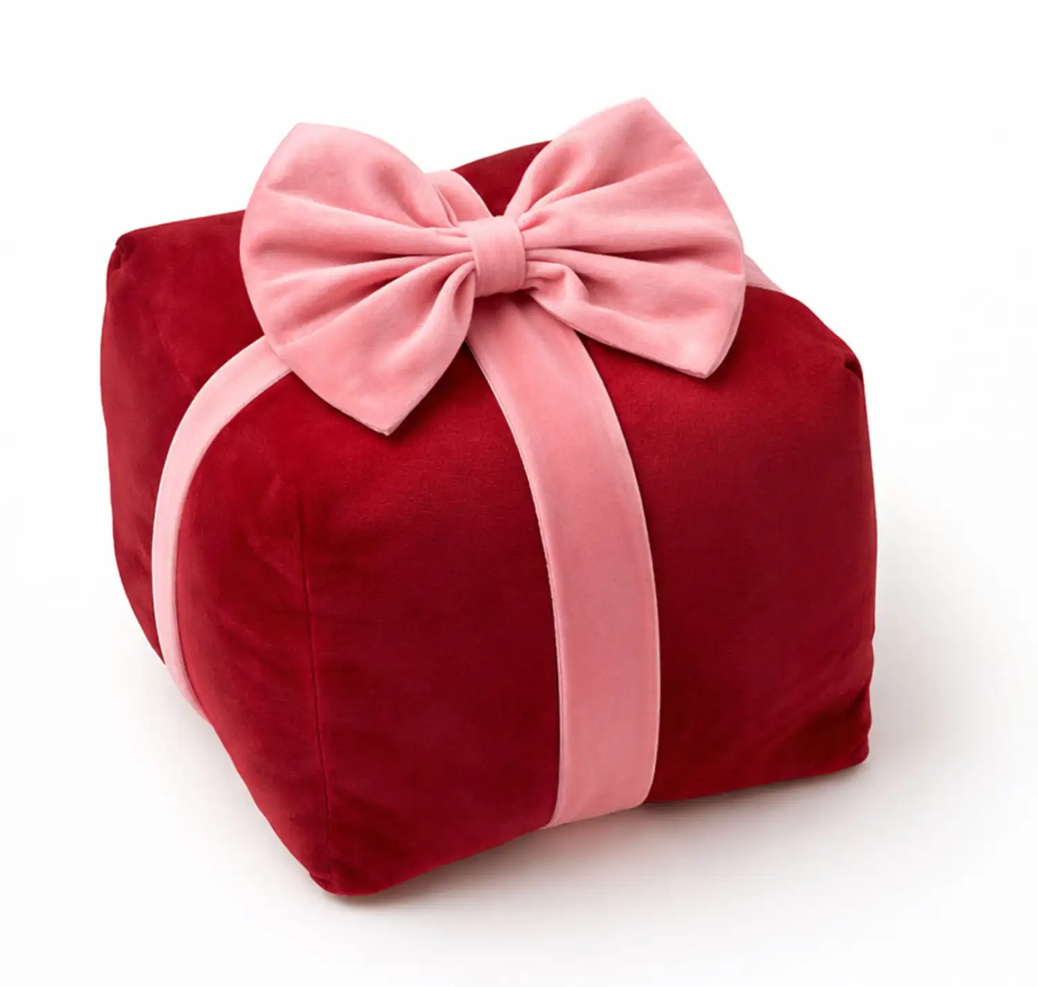 Textino sierkussen Cuddle Giftbox 20x20x18cm peony