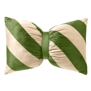 Textino sierkussen Jingle 30x50 bronze green