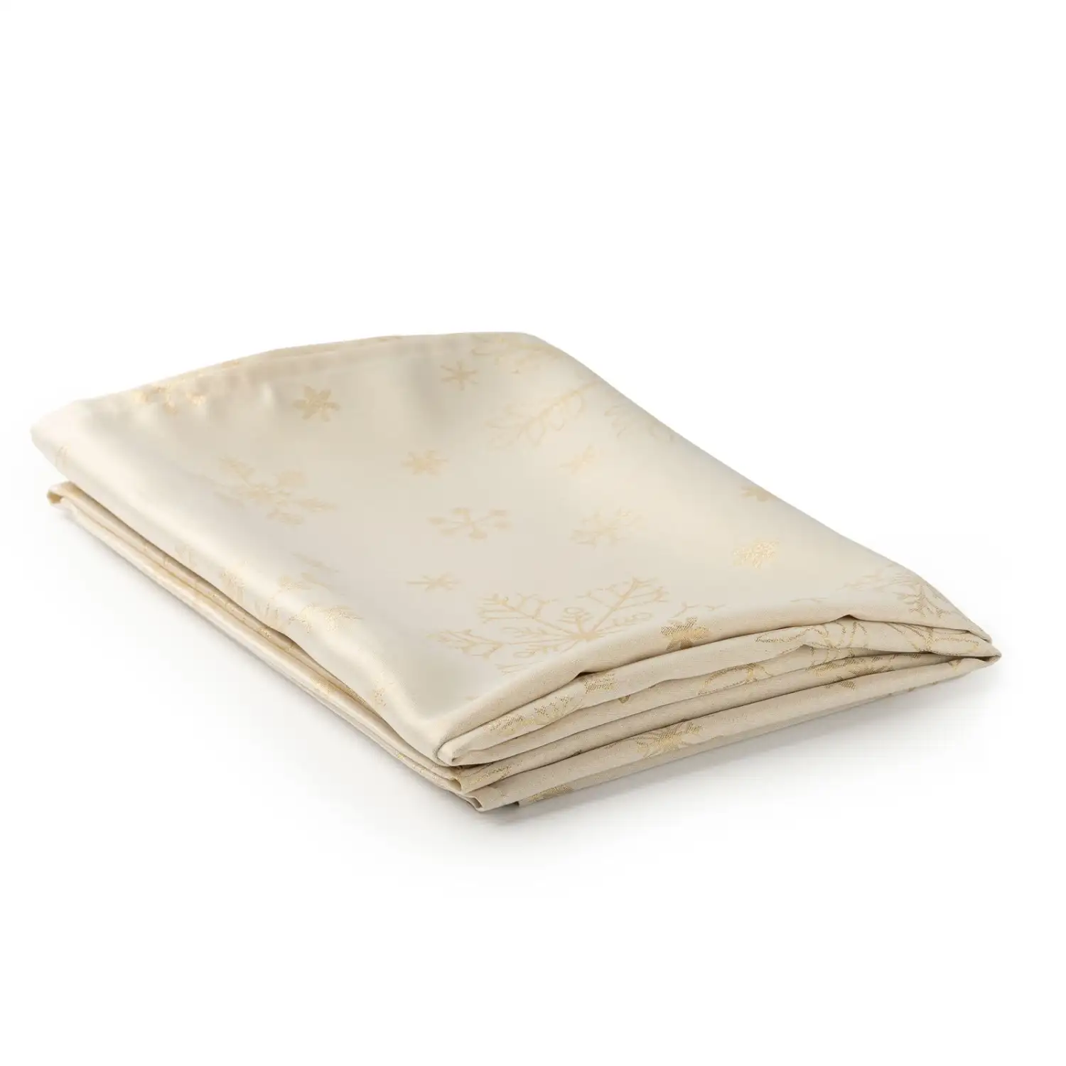 Textino tafellaken Snowflake Spark 140x240cm blanc de blanc - Afbeelding 3