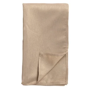 Textino tafellaken Shimmer 140x240cm light taupe