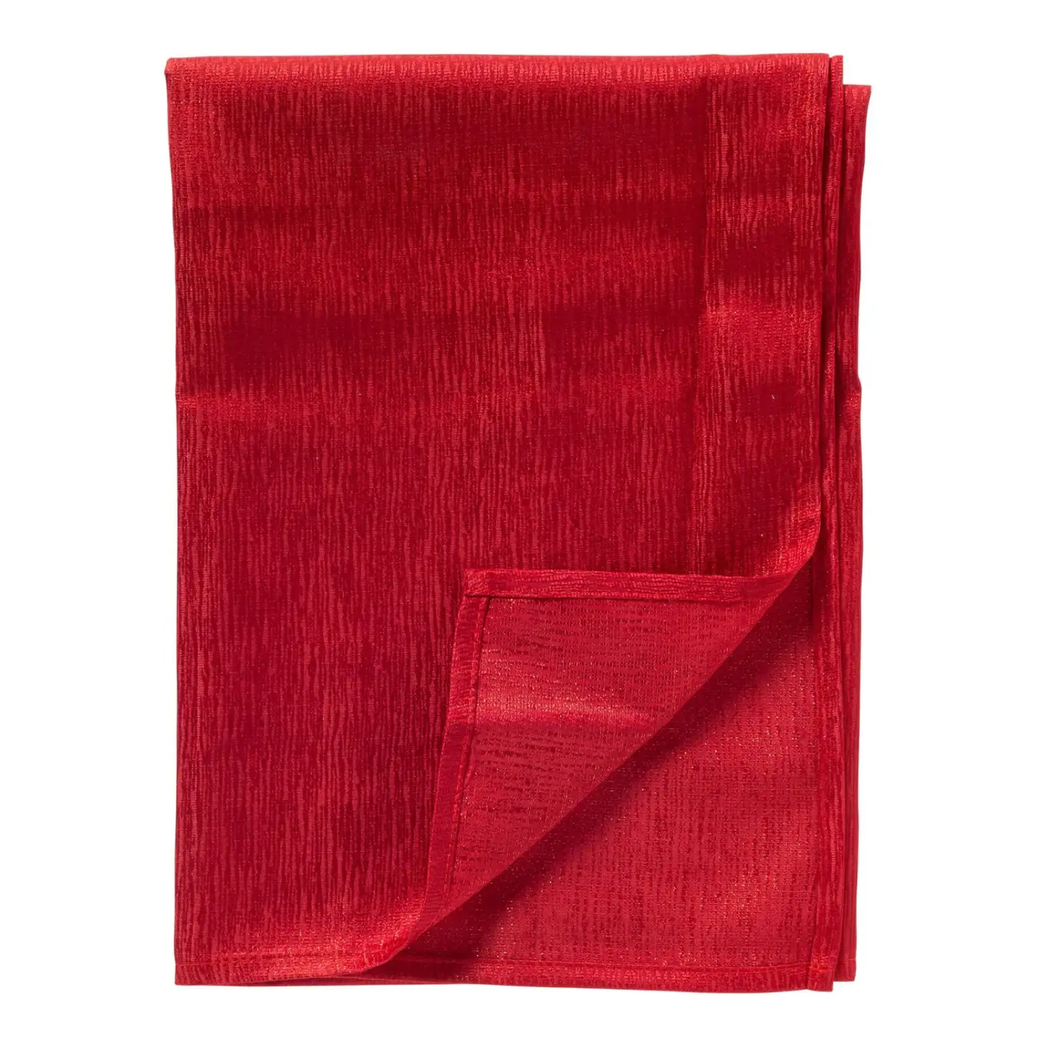 Textino tafellaken Shimmer 140x240cm scarlet sage