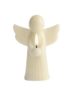 Uyuni led-kaars Angel 11 x 15,5 cm vanilla