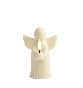 Uyuni led-kaars Angel 9 x 12 cm vanilla