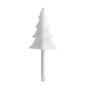 Uyuni led-kaars Tree 1,3 x 25cm nordic white